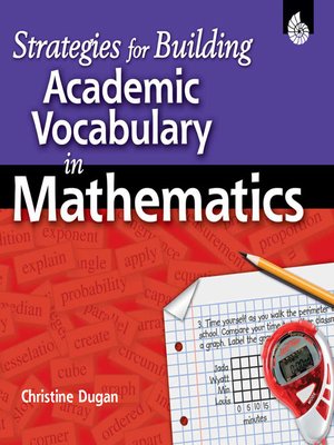 cover image of Strategies for Building Academic Vocabulary in Mathematics